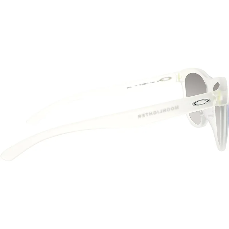 Oakley Moonlighter Sunglasses in Frost with Sapphire Iridium Lens-1