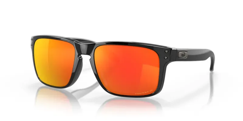 Oakley Holbrook In Prizm Ruby Polarized Lenses/Polished Black Frame