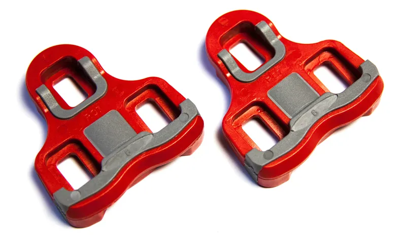 PowerTap P1 Pedal Cleats Red 6 Degree