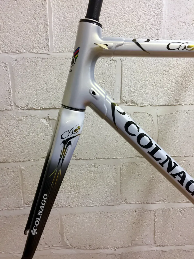 Colnago C60 Dual Use Classic Pearl White Frameset-2