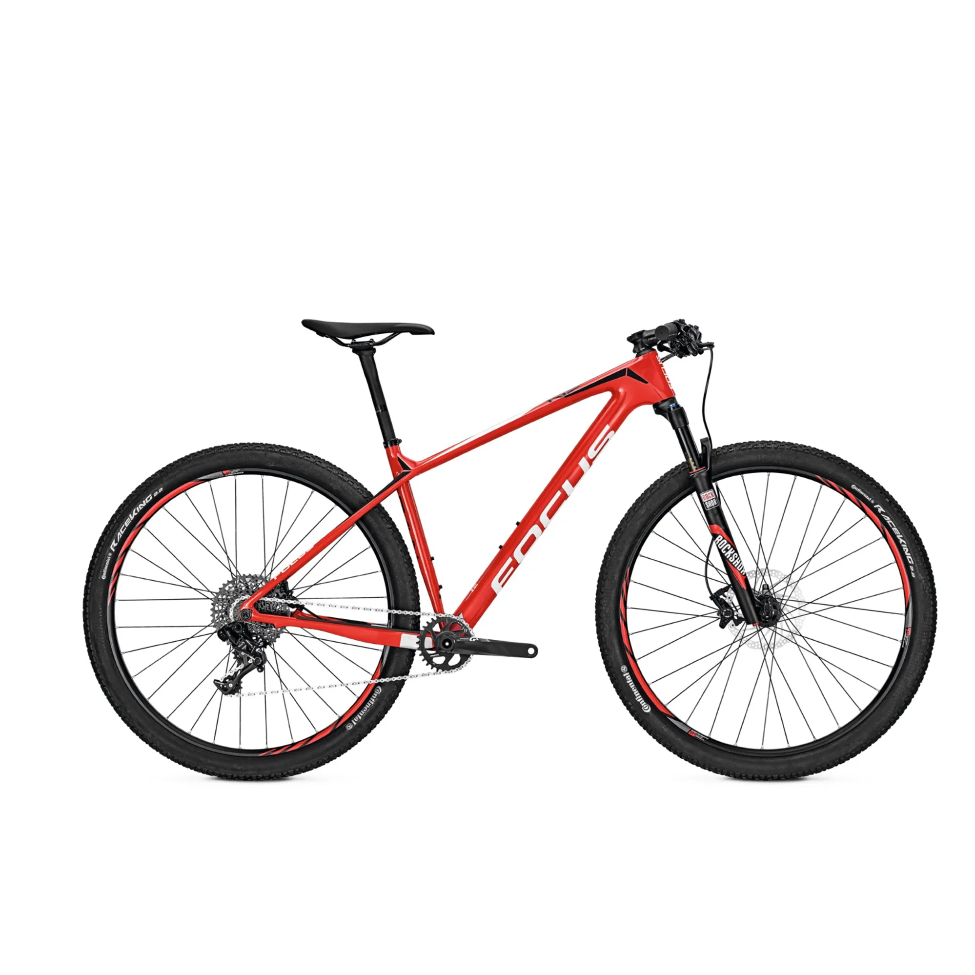 2017 Focus Raven Evo 27 Red Mountain Bike