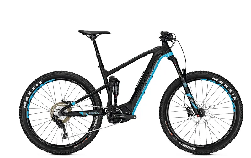 2018 Focus Jam2 Plus Midnight Black Electric Mountain Bike