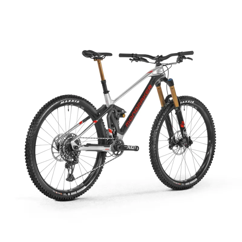 2021 Mondraker Superfoxy Carbon RR 29in Mountain Bike in Silver-1