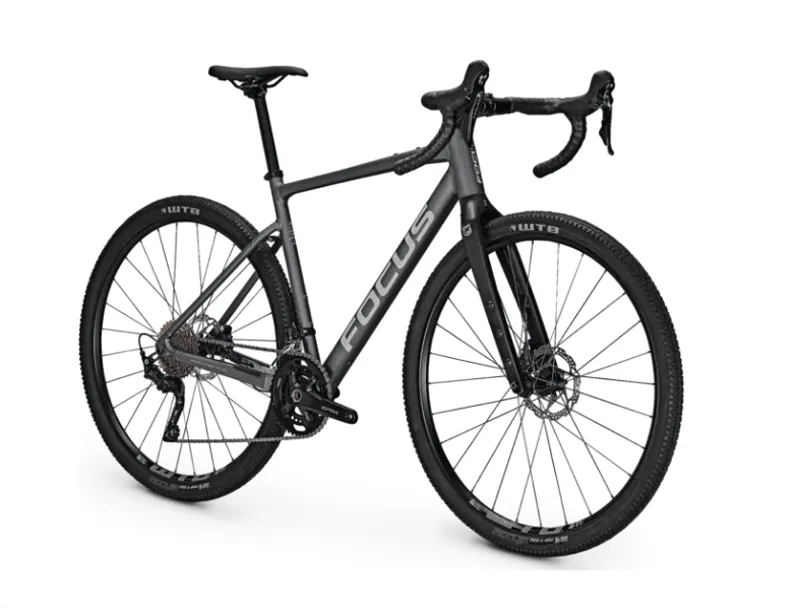 2021 Focus Atlas 6.7 Gravel Bike in Grey-1