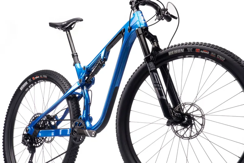 2021 Kona Hei Hei CR DL Carbon Mountain Bike in Blue-3