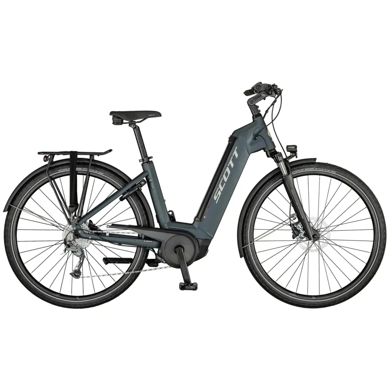 2022 Scott Sub Tour eRIDE 20 USX Electric Hybrid Bike in Blue