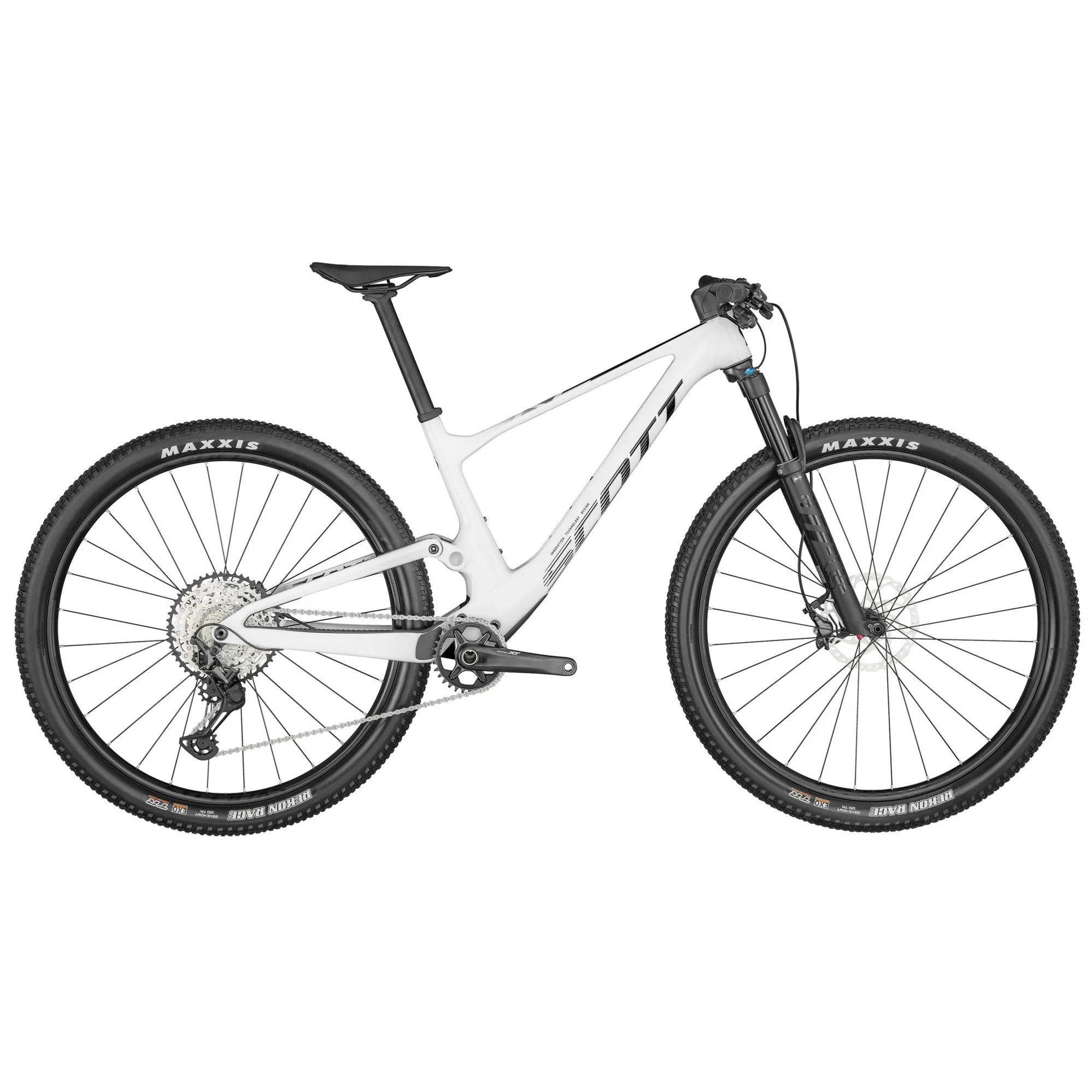 2024 Scott Spark RC Team Mountain Bike in White