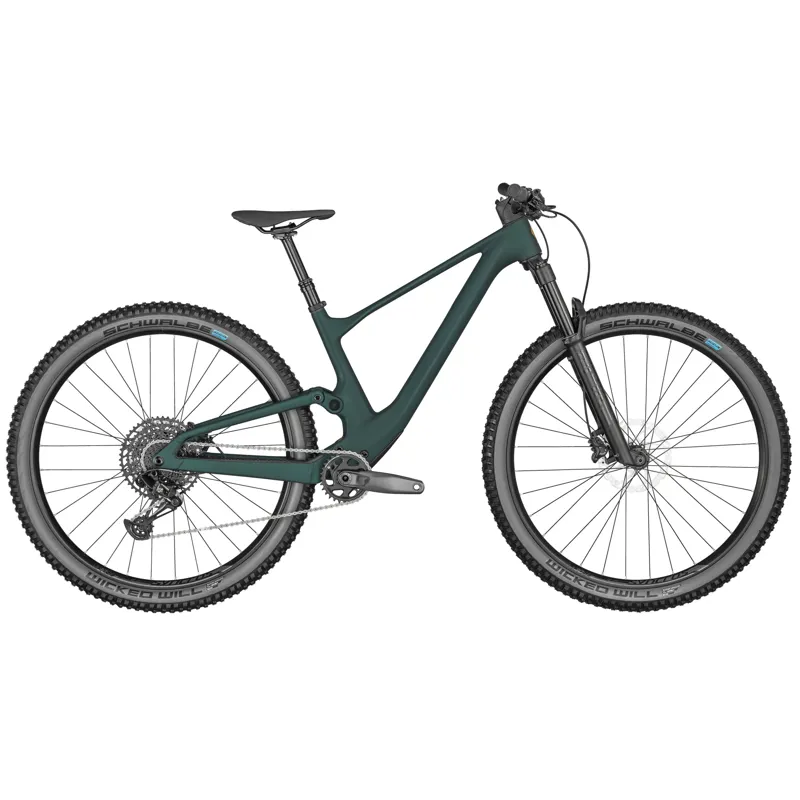 2025 Scott Contessa Spark 920 Mountain Bikes in Green