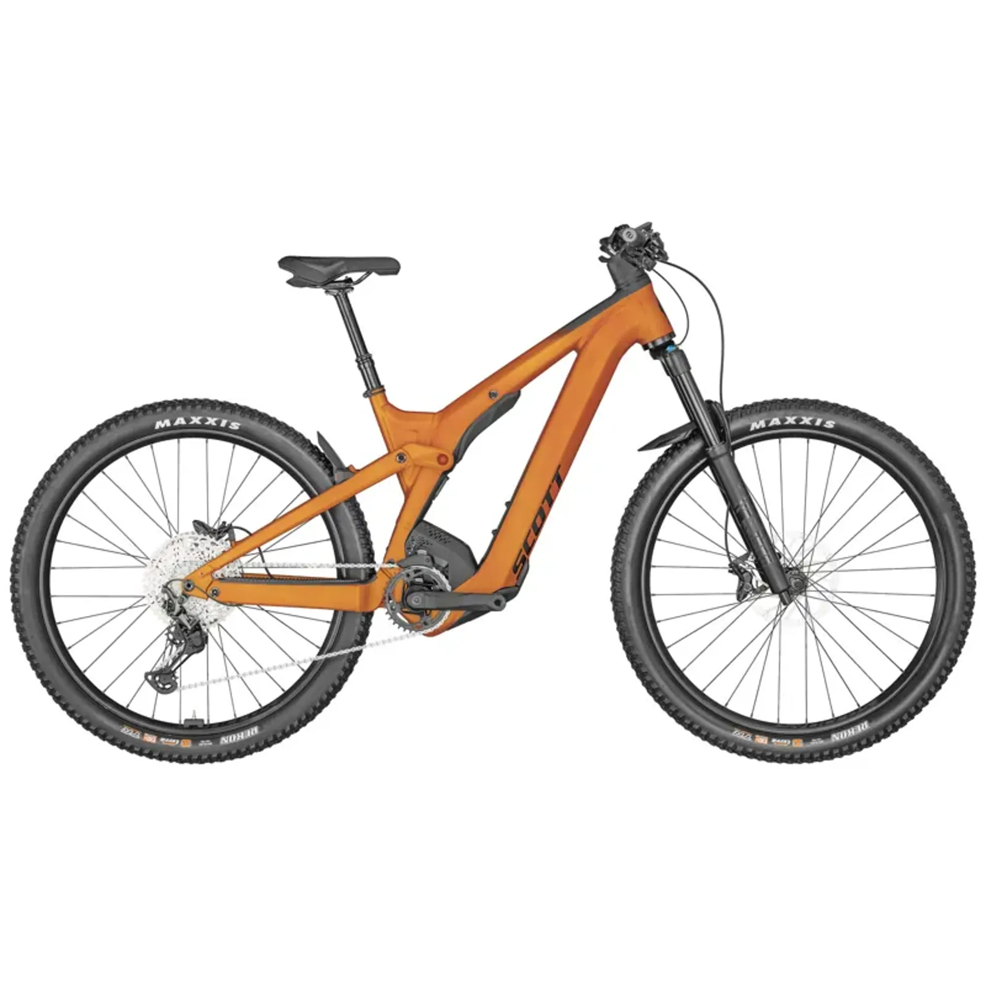 2024 Scott Strike eRIDE 910 EVO Electric Mountain Bike in Orange