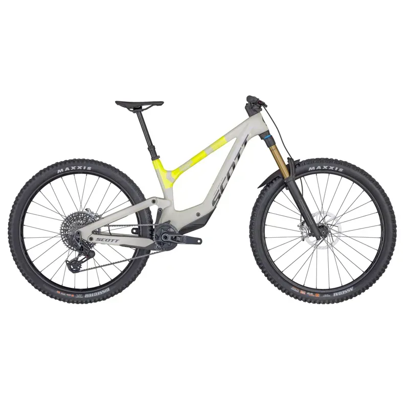 2025 Scott Ransom 900 RC Mountain Bike In Sand Beige/Sulphur Yellow