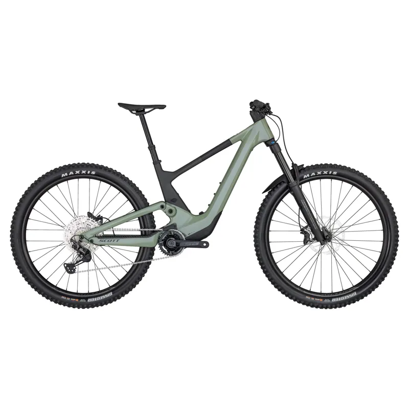 2025 Scott Voltage eRIDE 910 Electric Mountain Bike in Green