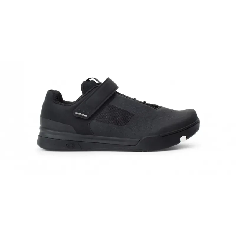 Crankbrothers Mallet Speedlace Clip Shoe in Black/White 