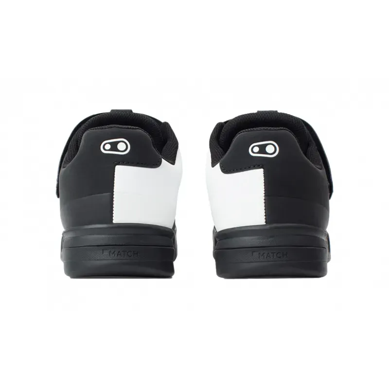 Crankbrothers Mallet Speedlace Clip Shoe in Black/White -4