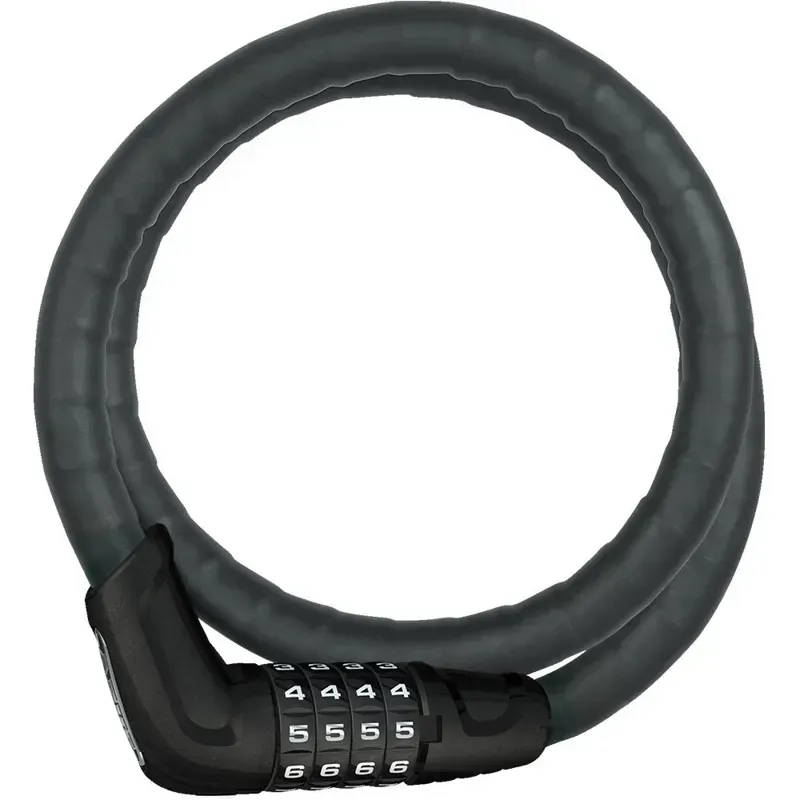 Abus Tresor 6615C Steel-o-Flex Bike Lock in Black
