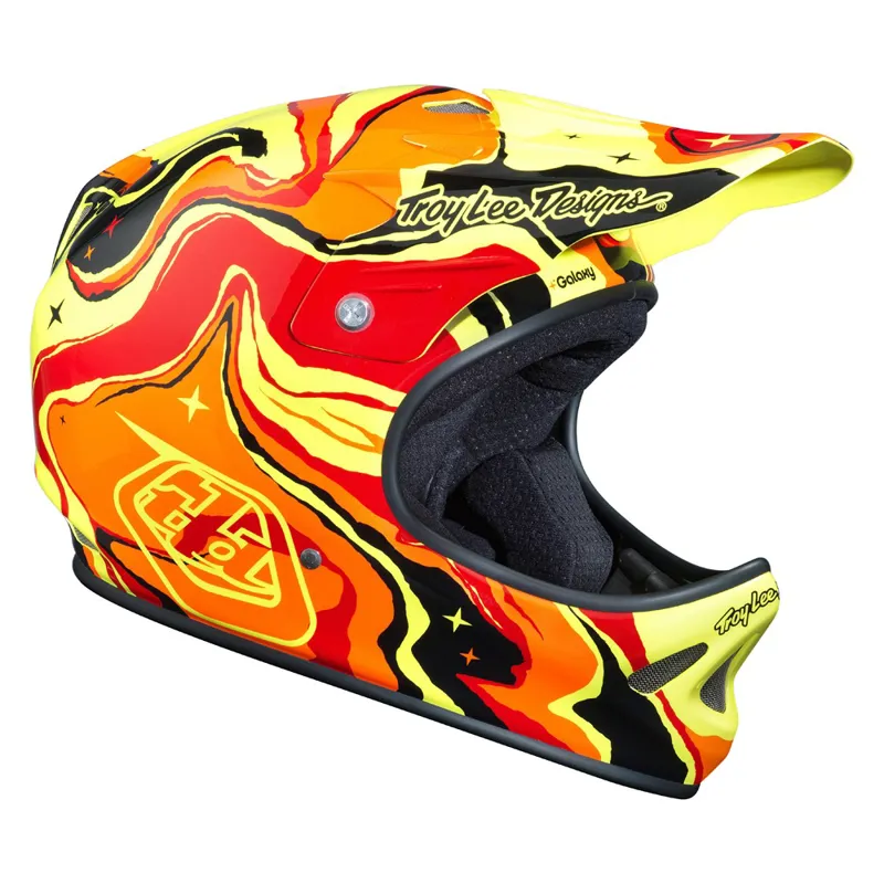 Troy Lee Designs D2 Galaxy Full Face Helmet - Red
