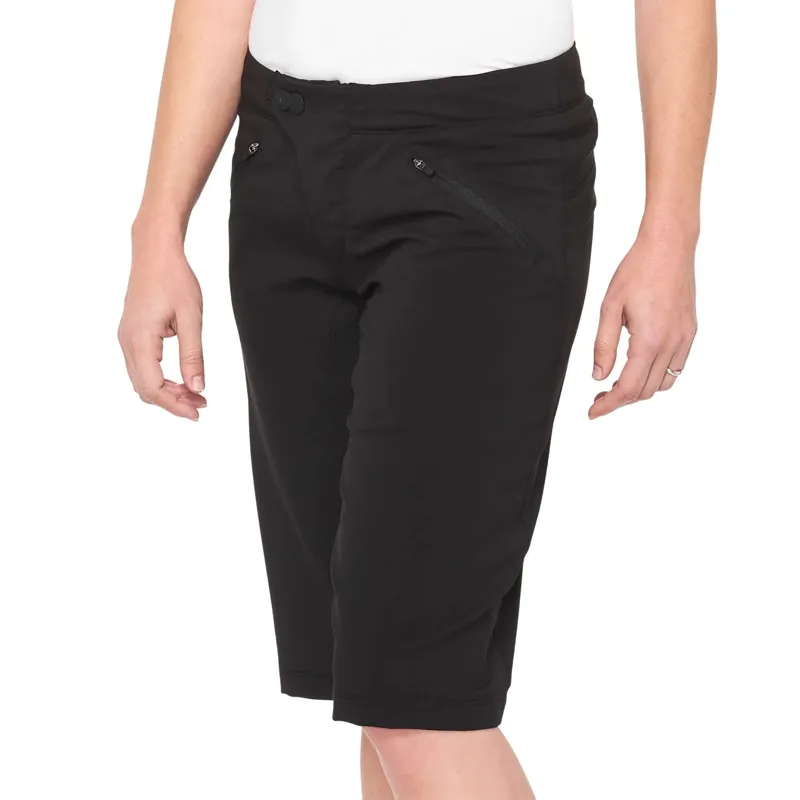 100% Ridecamp Women's MTB Shorts in Black