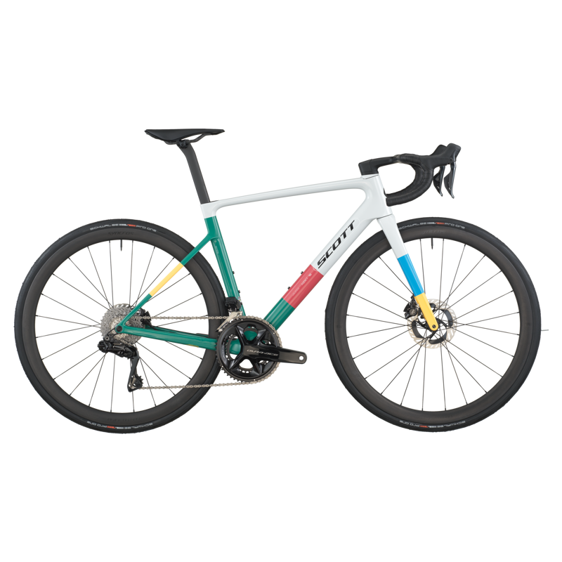 2026 Scott Addict RC Pro Carbon Road Bike - Beluga Grey/Seashore Green