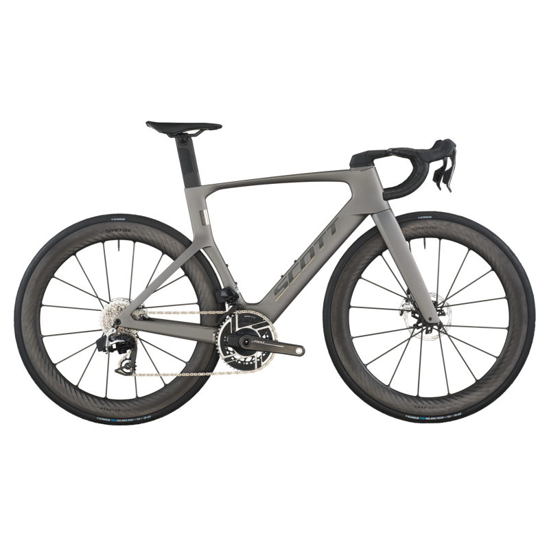 2026 Scott Foil RC Ultimate Aero Road Bike in Tungsten Grey