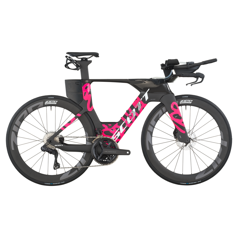 2026 Scott Plasma RC Pro Triathlon Bike in Carbon Black