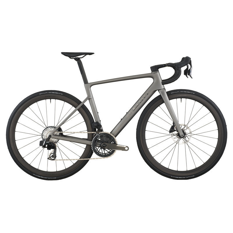 2026 Scott Addict RC Team Carbon Road Bike in Tungsten Grey
