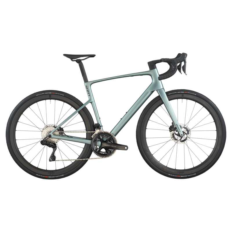 2026 Scott Addict Premium Carbon Road Bike in Whale Grey