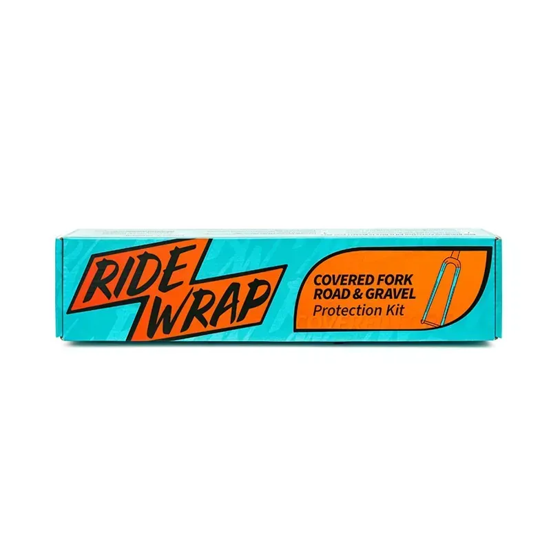 Ridewrap Road/Gravel Fork Protective Wrap Kit in Clear Gloss