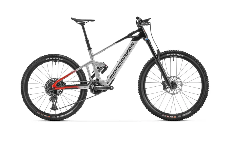 2024 Mondraker Dune R Electric Mountain Bike in Racing Silver