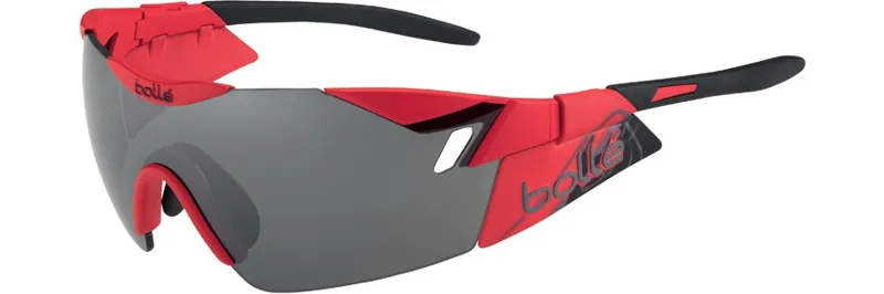 Bolle 6th Sense Cycling Sunglasses Matt Red/Black