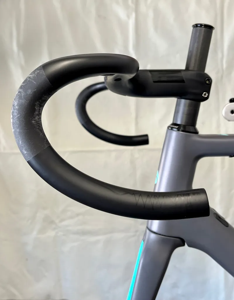 Factor O2 Carbon Road Frameset 56cm in Grey and Turquoise - Ex-Display-10