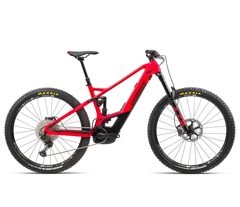 2021 Orbea Wild FS H10 Electric Mountain Bike Red
