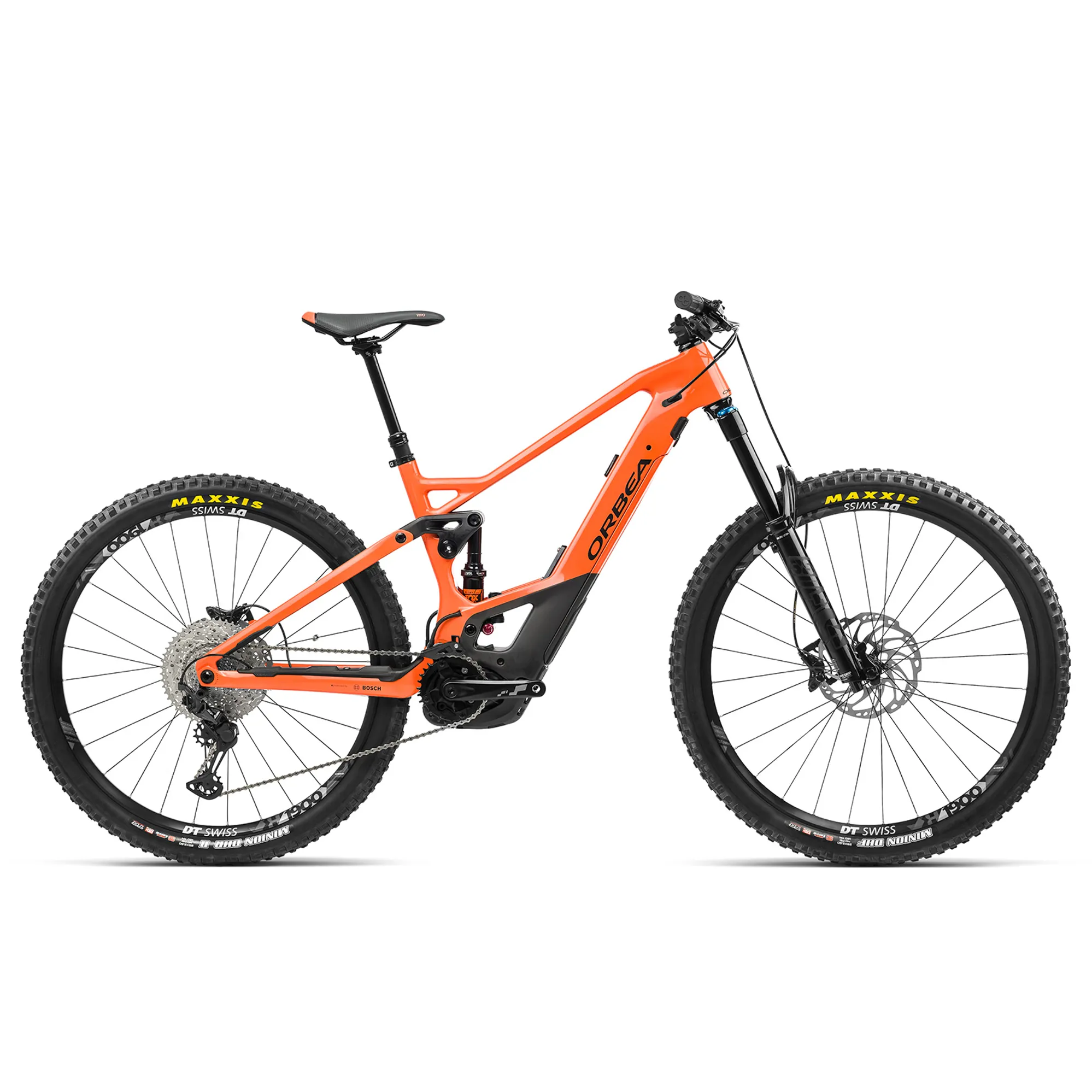 2021 Orbea Wild FS M10 Carbon Electric Mountain Bike Orange