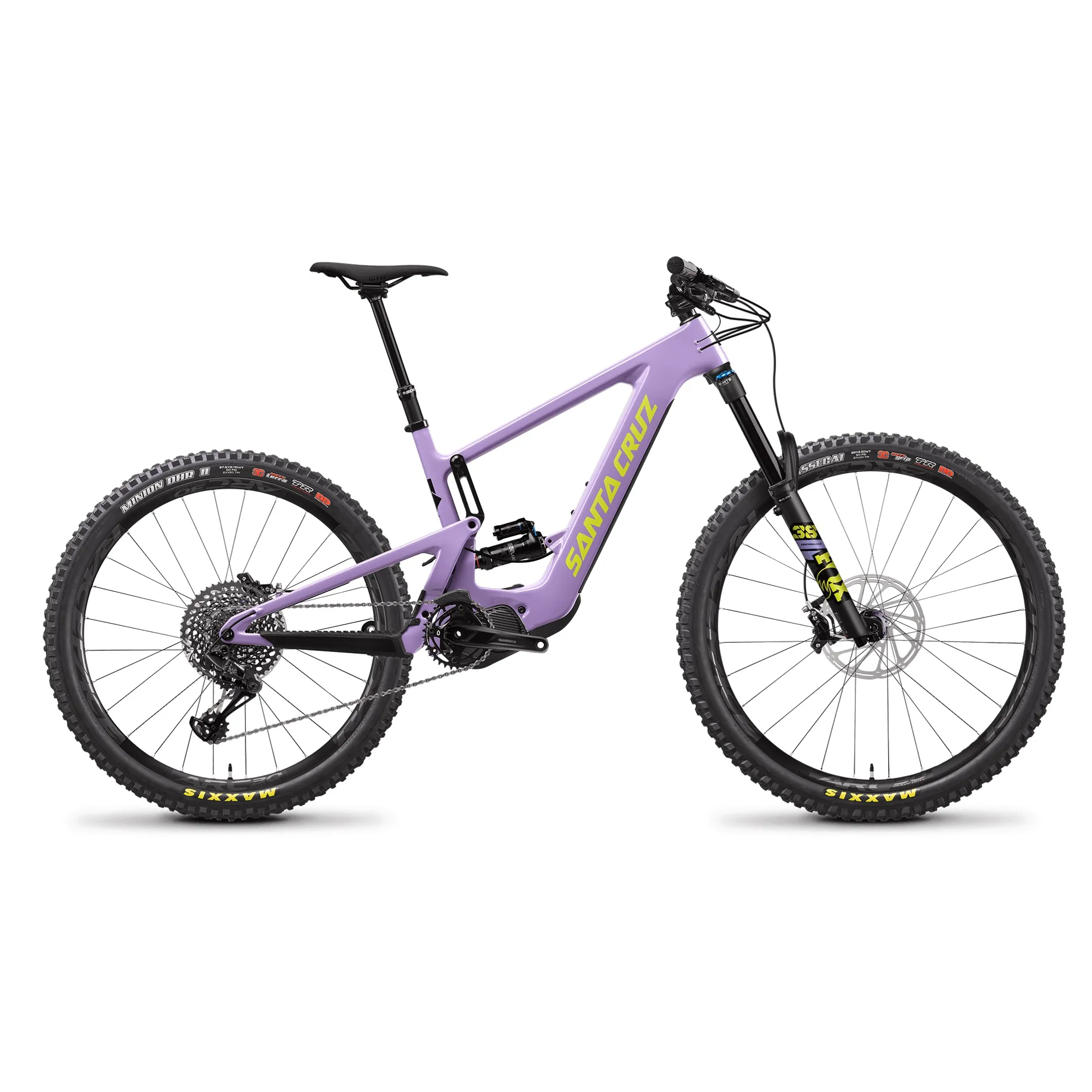 2022 Santa Cruz Bullit CC S MX Electric Mountain Bike Lavender