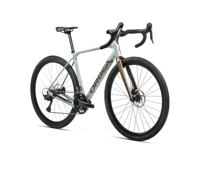 2024 Orbea Terra H40 Gravel Bike in Blue Stone/Copper-1