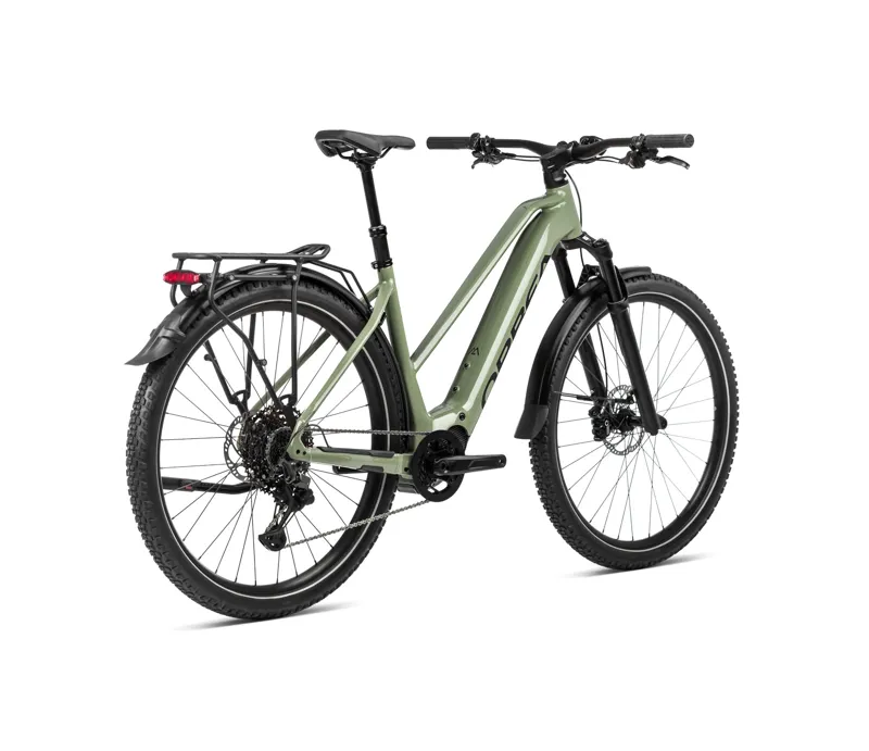 2024 Orbea Kemen Mid SUV 30 Trekking Electric Bike in Urban Green-2