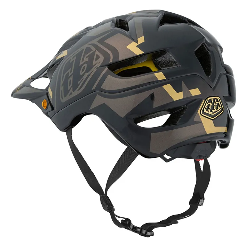 Troy Lee Designs A1 MIPS Vertigo Helmet Black-2