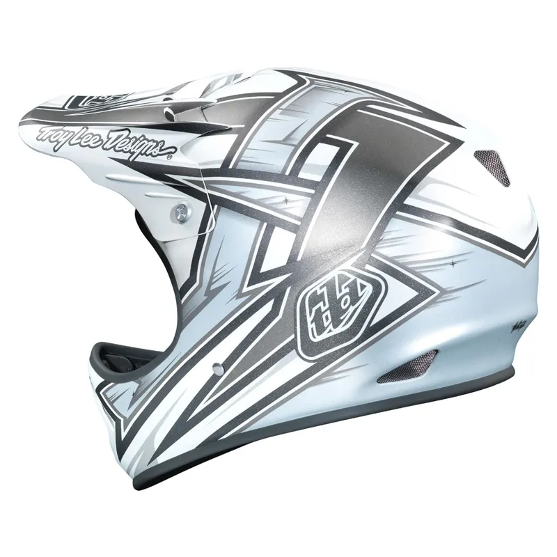 Troy Lee Designs D2 Proven Full Face Helmet - White-2