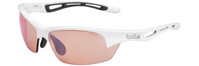 Bolle Bolt S Cycling Sunglasses Shiny White