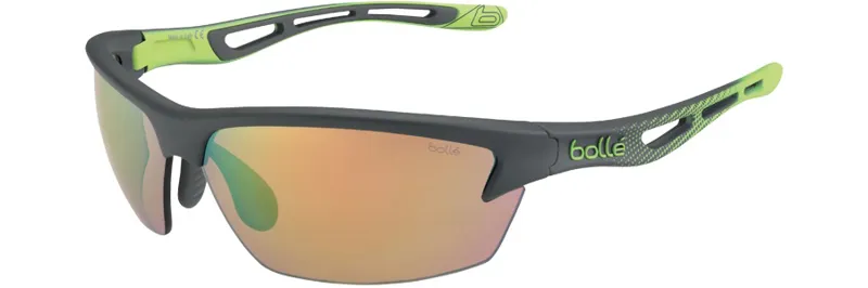 Bolle Bolt Cycling Sunglasses Smoke/Lime