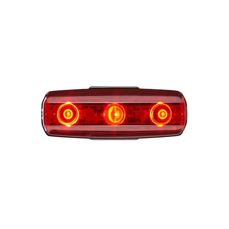 Cateye Rapid Micro Usb Rechargeable 15 Lumen Rear Light in Red
