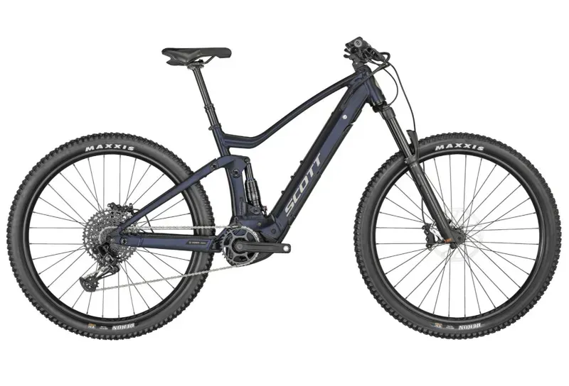 2025 Scott Strike eRide 930 Electric Mountain Bike in Blue