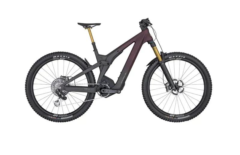 2024 Scott Patron eRIDE 900 Ultimate TR Electric Mountain Bike in Red