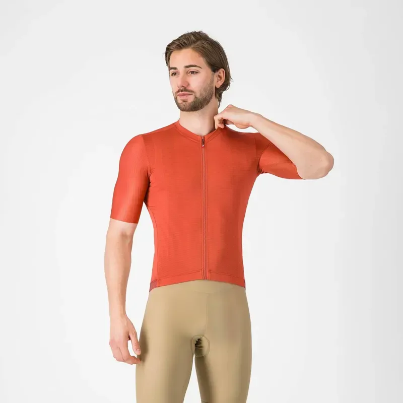 Castelli Espresso 2 Jersey in Paprika