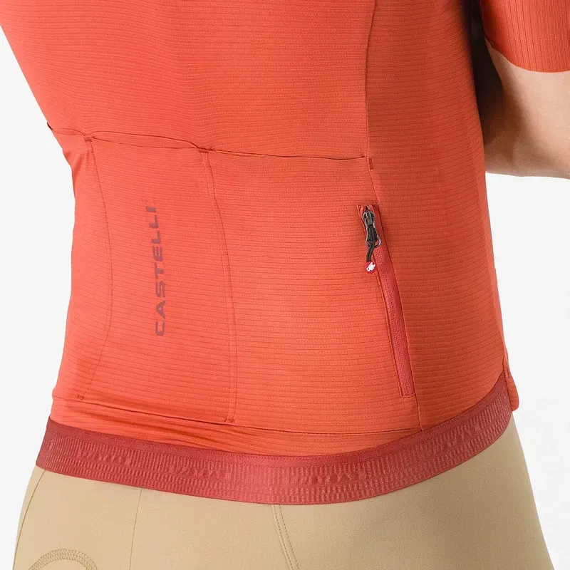 Castelli Espresso 2 Jersey in Paprika-6