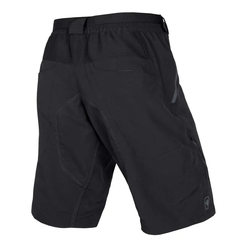 Endura Hummvee Shorts II with Padded Liner in Black-1