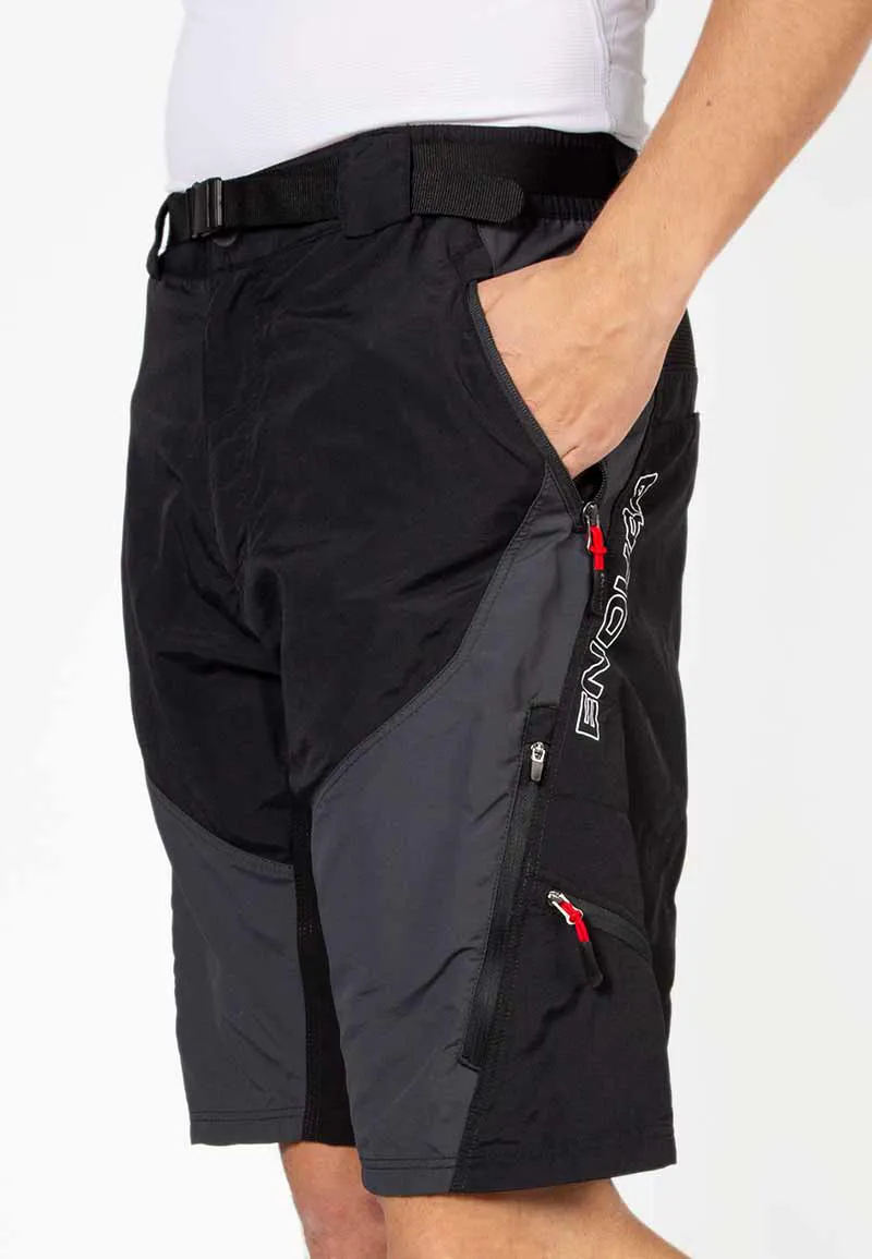 Endura Hummvee Shorts II with Padded Liner in Black-6