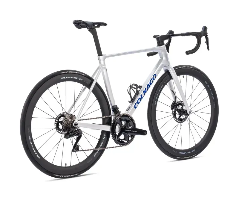 2026 Colnago V5Rs Disc Carbon Road Bike Ultegra Di2 - VRWB White/Grey-2