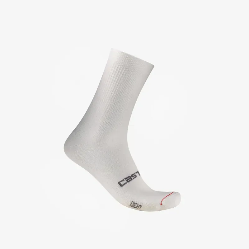 Castelli Espresso 2 Women's 12 Socks in White