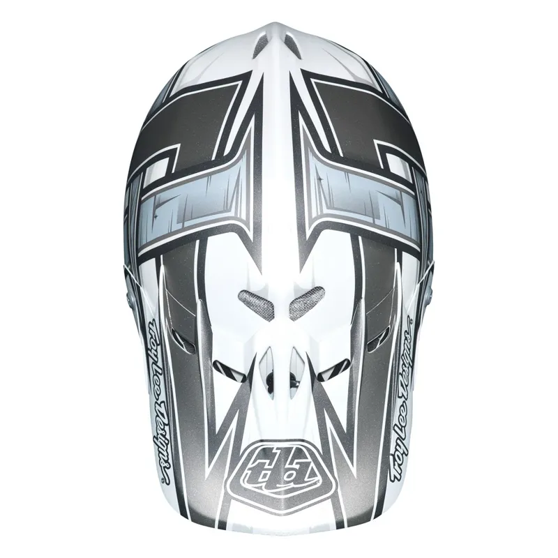 Troy Lee Designs D2 Proven Full Face Helmet - White-3