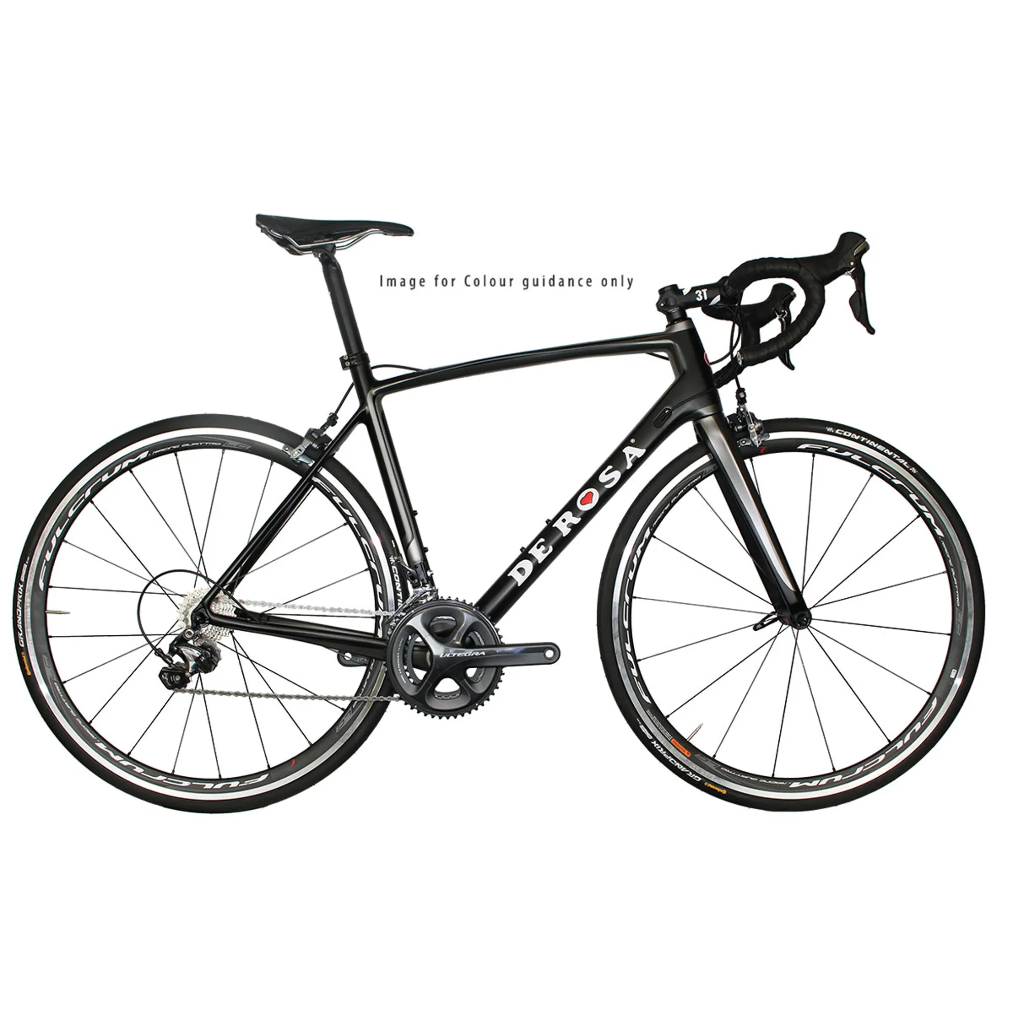 2016 De Rosa Vega 105 Stealth Black Road Bike