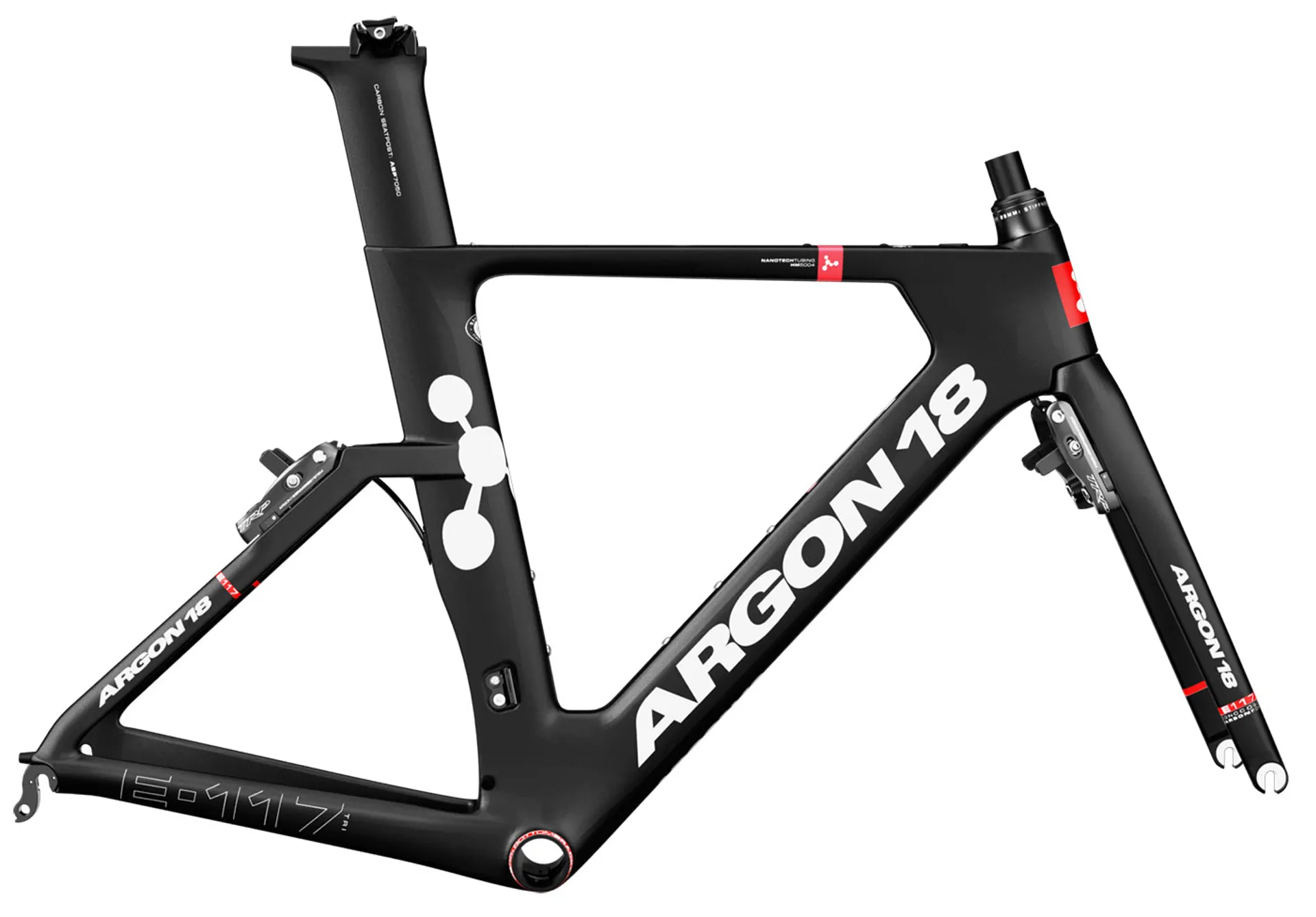 2018 Argon 18 E-117 TT/Tri Carbon Frameset